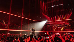 Una imagen del show de duki